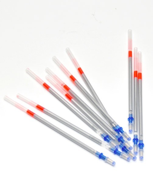 RECHARGES STYLOS MINE D'ARGENT POUR CUIR